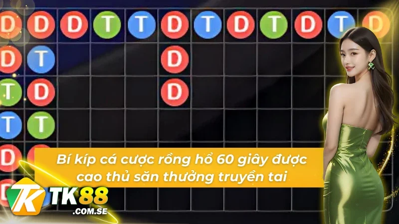 Bí kíp tất thắng trong cá cược rồng hổ 60s