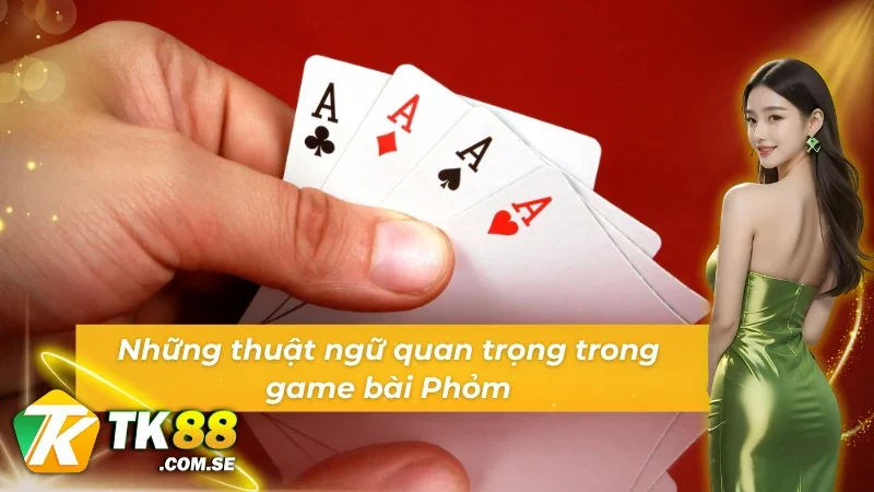 Thuật ngữ cần nắm trong cách chơi Phỏm